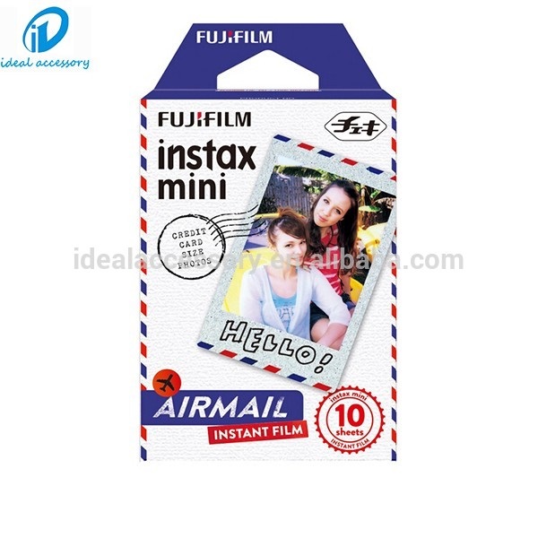 Fujifilm Instax Mini авиапочтой Мгновенный фильм Кредитная карта размер фото