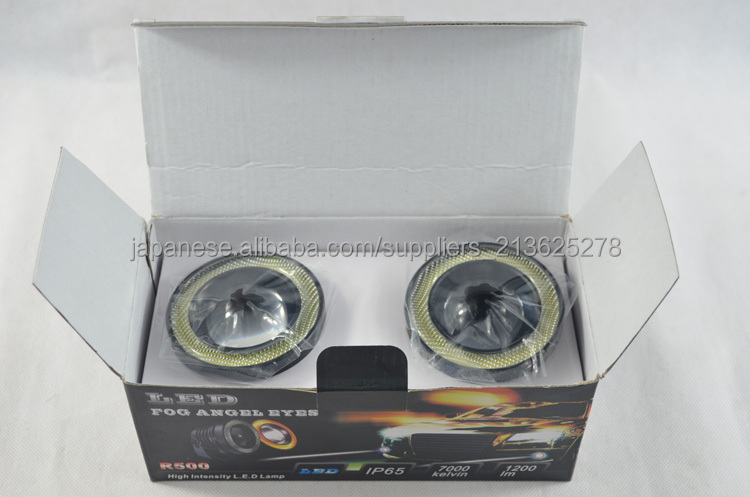 激安 高輝度20W 9-30V汎用 600lm 新品 車用フォグ+COBエンジェルアイ/リング一体化ライト問屋・仕入れ・卸・卸売り