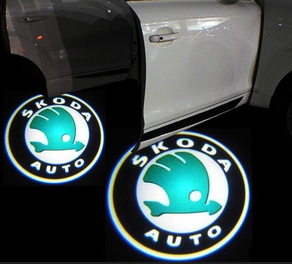 Skoda LEDウエルカムロゴライト/ドアレーザーライト/カーテシライト問屋・仕入れ・卸・卸売り