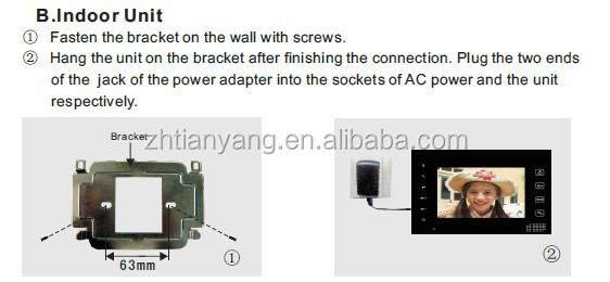 熱い販売の手帖7インチカラー付きのビデオドア電話モーションdetector#ak- m07af#問屋・仕入れ・卸・卸売り