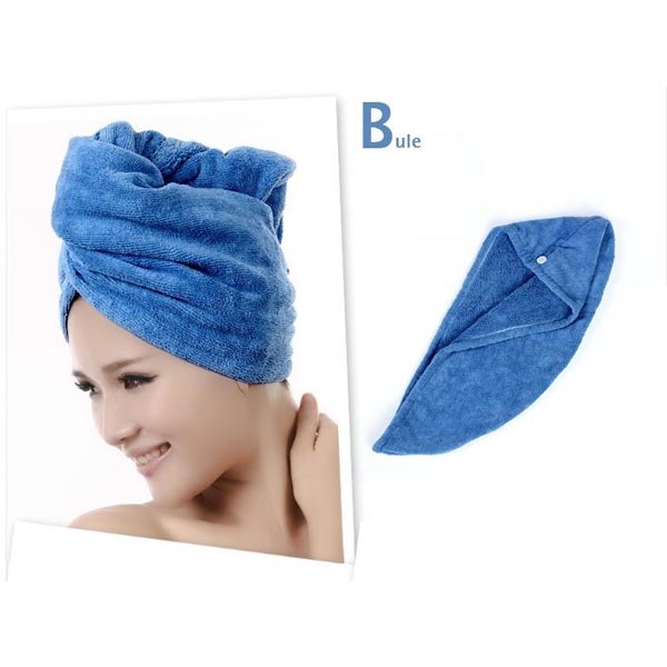 80 Polyester 20 Polyamide Microfiber Turbie Twist Hair Towels