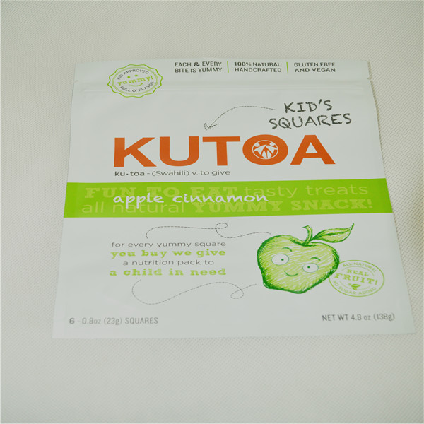 stand up pouch for apple cinnamon