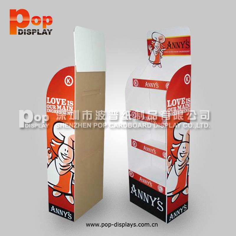 2014 Creative custom chewing gum cardboard display stand
