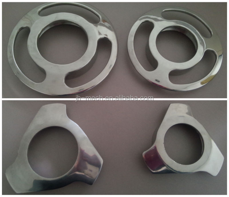 Stainless steel meat mincer spare parts,China JHM meat mincer spare