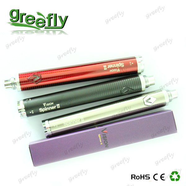 Big power twist vision spinner II new arrival 1600mah capacity battery vision spinner 2 in stocking