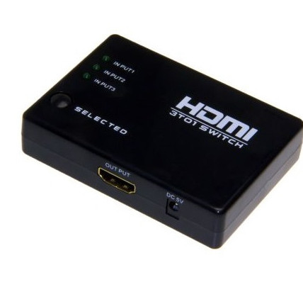 3x1 HDMI Amplifier Switcher