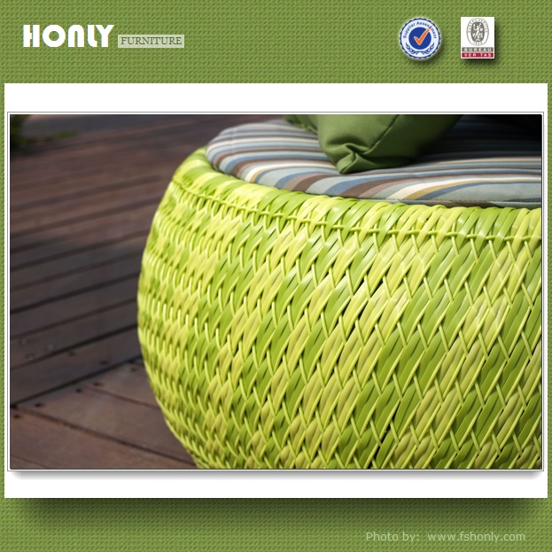 Wicker rattan round outdoor furniture outdoor synthetic rattan furniture set