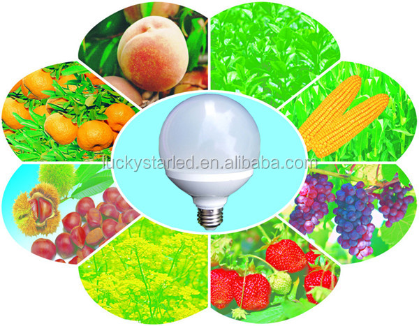 LED植物育成電球 口金E26 室内での植物や野菜の育成に 電球型問屋・仕入れ・卸・卸売り