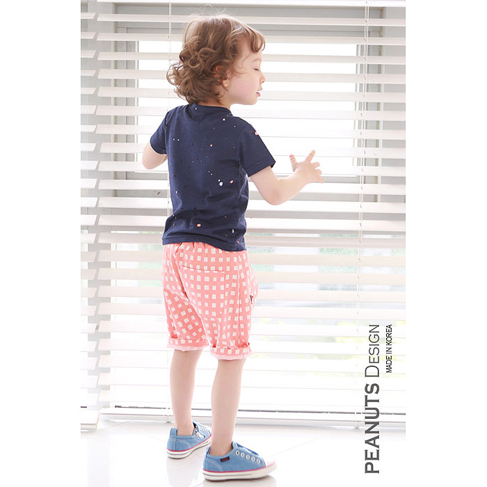 2015カジュアル夏の綿の格子縞のパターンの子供の男の子ショーツ仕入れ・メーカー・工場