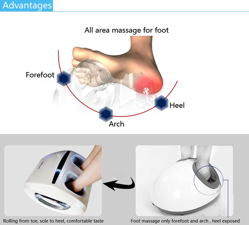 New Electric Infrared Vibrating Foot Massager As seen on TV,China