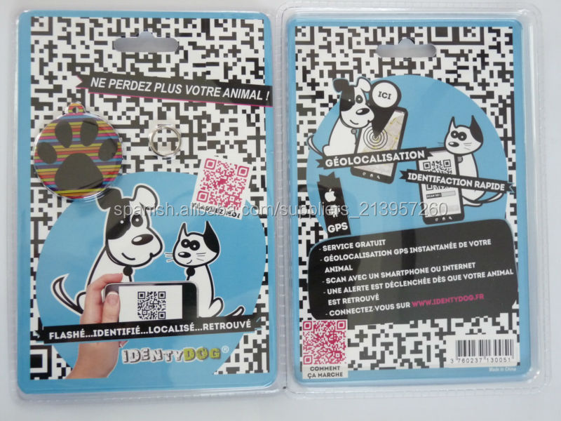 金属の荷物のQR IDのペットのタグ問屋・仕入れ・卸・卸売り