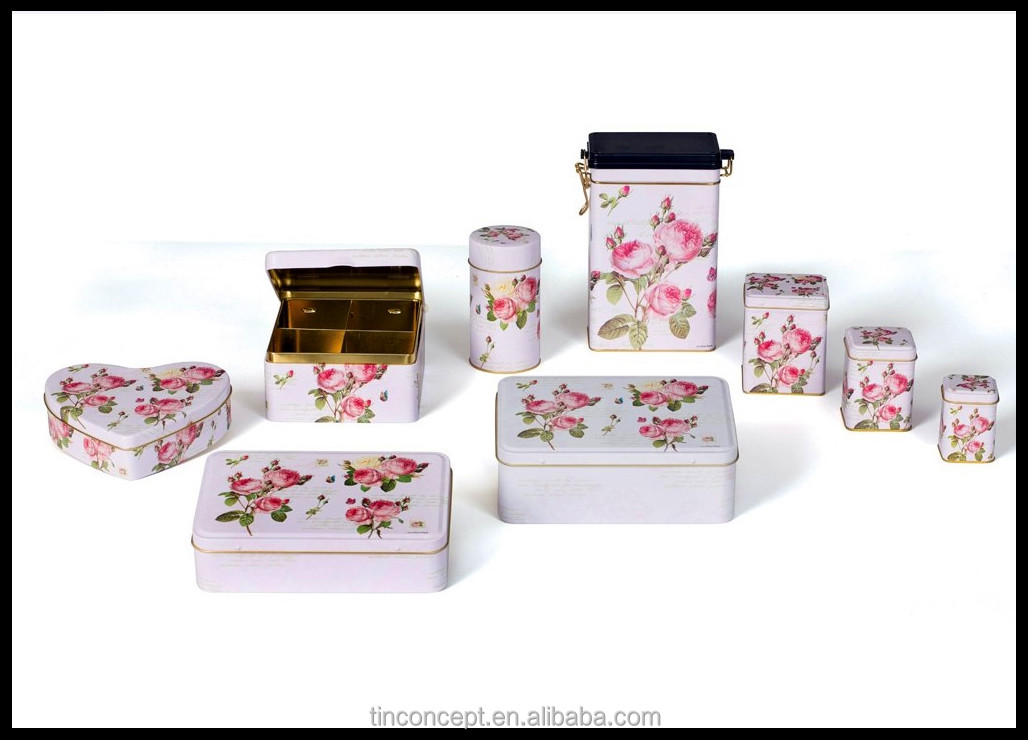 Customized designed red wine tin box for packaging,storage,display