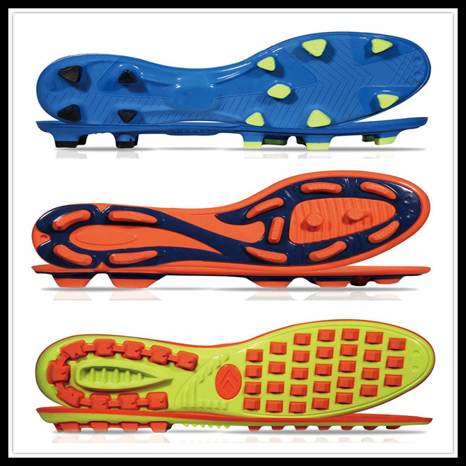 2014 New Fashion High Quality TPU Indoor Football Sole for Shoes Making