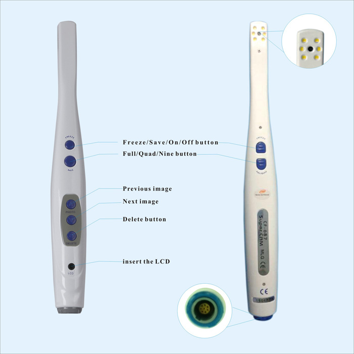 熱い販売!!! メートル- 888+cf- 687スーパーカム口腔内カメラ/無線歯科カメラ仕入れ・メーカー・工場