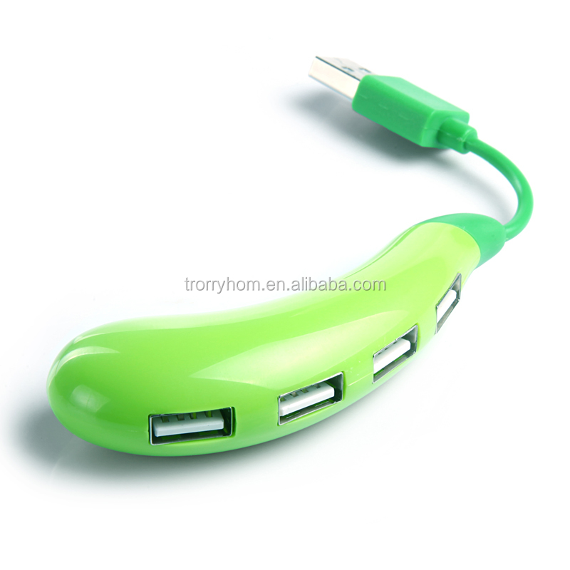 植物の形紫色のナスマルチ- 機能usbハブ問屋・仕入れ・卸・卸売り