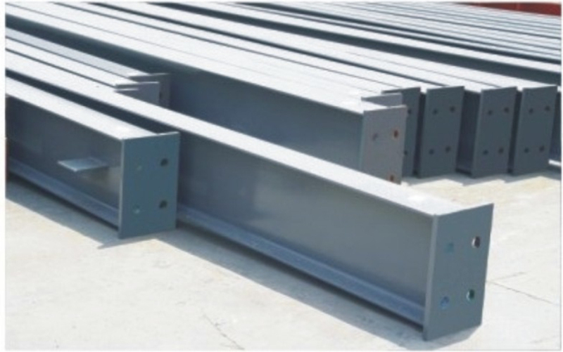 lightweight steel structural construction materials transit warehouse 