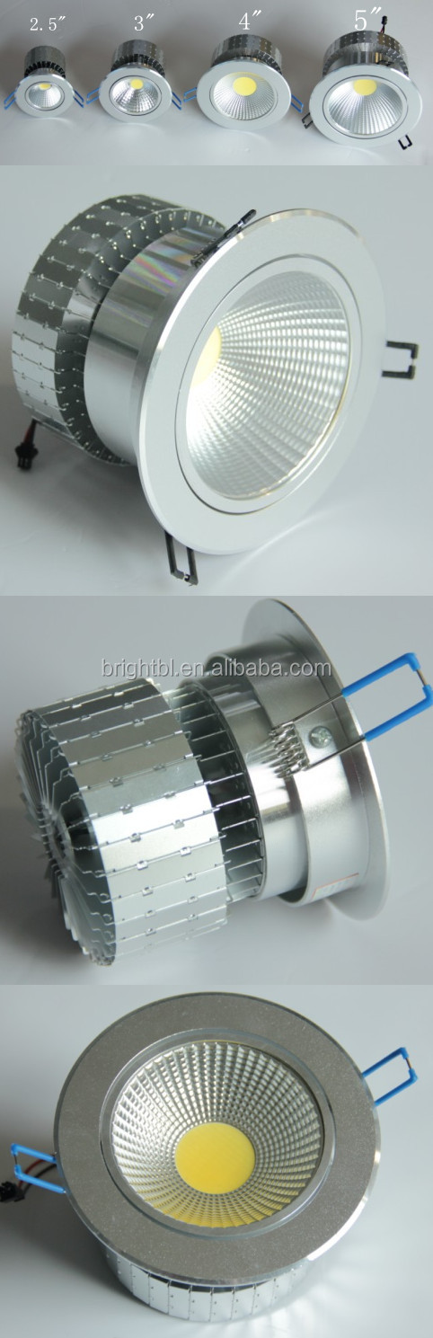 新しいデザイン3-30w2.5インチから5インチledダウンライト3年間の保証付き問屋・仕入れ・卸・卸売り