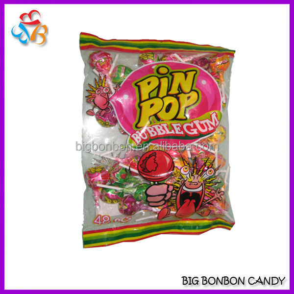 PIN POP Assorted Fruit Whistle Lollipop