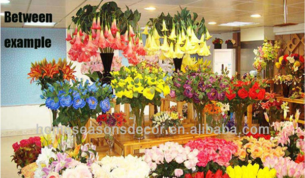 プラスチック幹バラ用造花のための卸売業者問屋・仕入れ・卸・卸売り