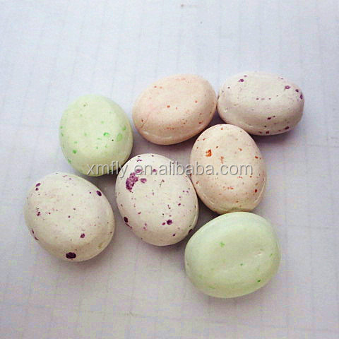 cobblestone like hard coated center filling chewing bubble gum best gum candies