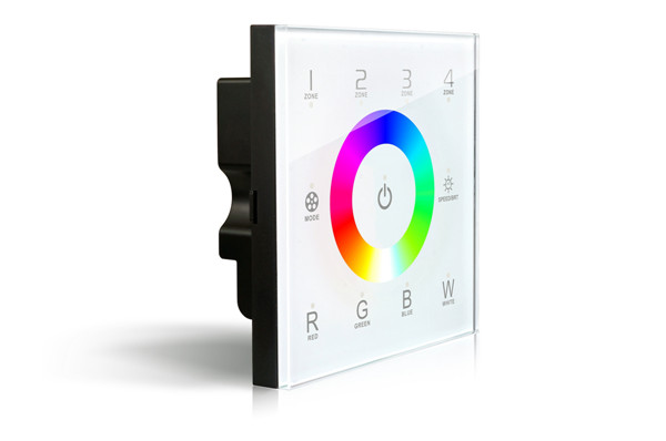 Multi-Zone Wireless Wall Mounted RGB,dmx controller rgb led globe,dmx multi channel led controller rgbw dx8