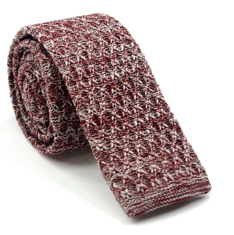 New Men Knitting casual striped slim ties Neckties Classic Fashion polyester Plaid Mans Tie 2014 Spring Male woven necktie