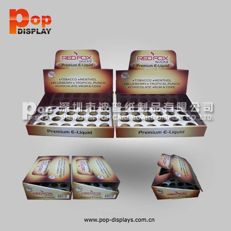 perforated folding cardboard lollipop display stand