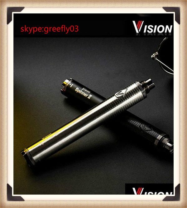 Big power twist vision spinner II new arrival 1600mah capacity battery vision spinner 2 in stocking