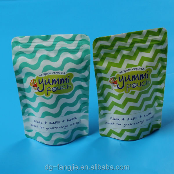 High quality custom printed Biodegradable plastic empty tea bag