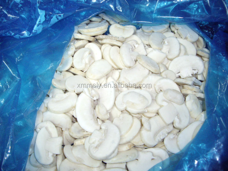 China IQF champigon mushroom slice
