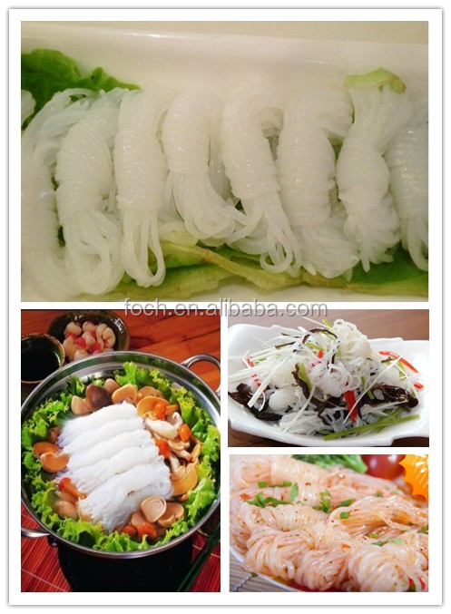 wholesale factory price of konjac noodles in knots