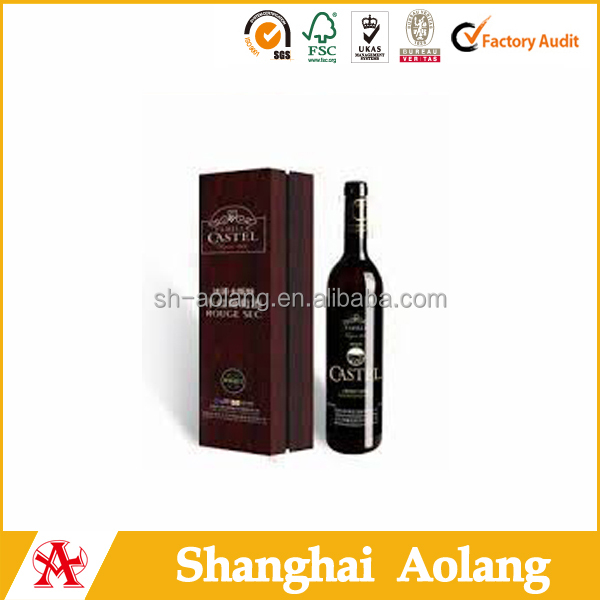 hot sale single dry red wine box,China wine box price supplier 21food