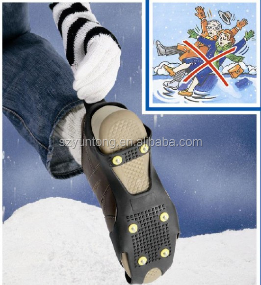 屋外アンチ- スリップ靴用スノーチェーン氷のアイゼンスノーグリッパー問屋・仕入れ・卸・卸売り