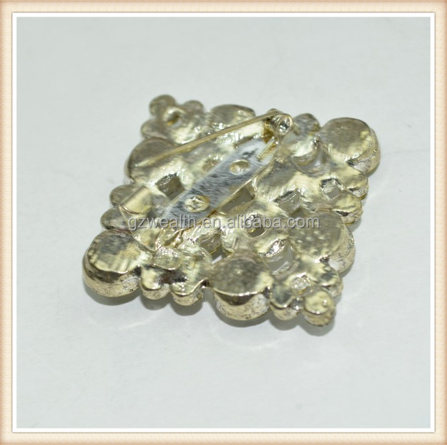 ラインストーンのブローチblingblingすべてダイヤモンド装飾的な結婚式をデザイン2014年hotsale問屋・仕入れ・卸・卸売り