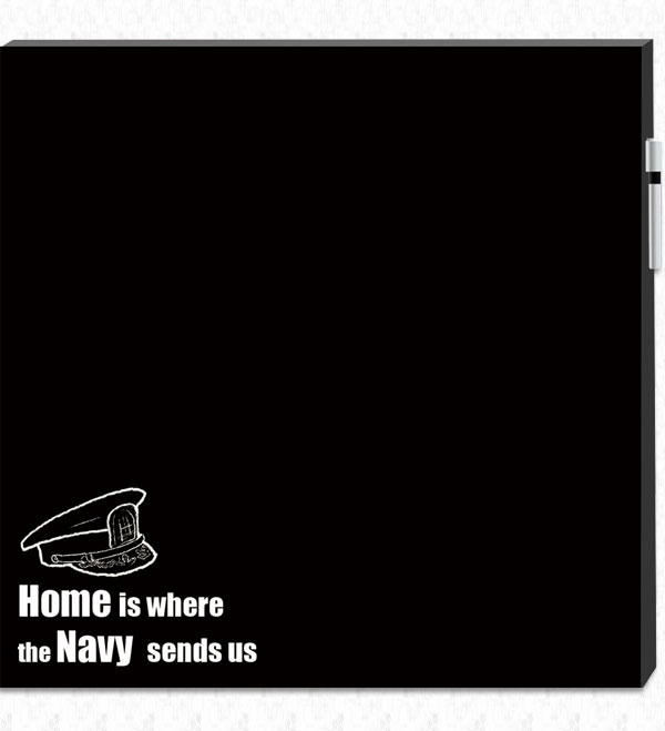 ドライ消去黒板、 メモボード、「 どこにある家です私達海軍送信し問屋・仕入れ・卸・卸売り