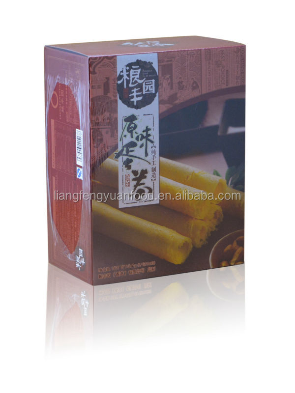 high quality handmade egg roll biscuit , sell biscuit