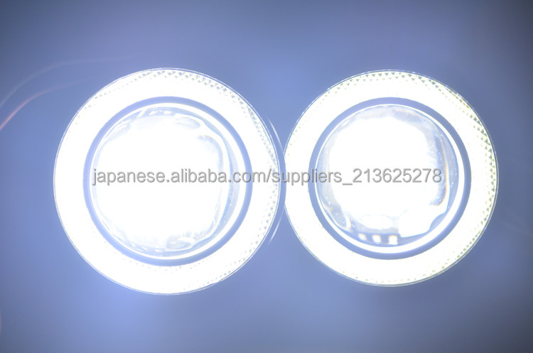 激安 高輝度20W 9-30V汎用 600lm 新品 車用フォグ+COBエンジェルアイ/リング一体化ライト問屋・仕入れ・卸・卸売り