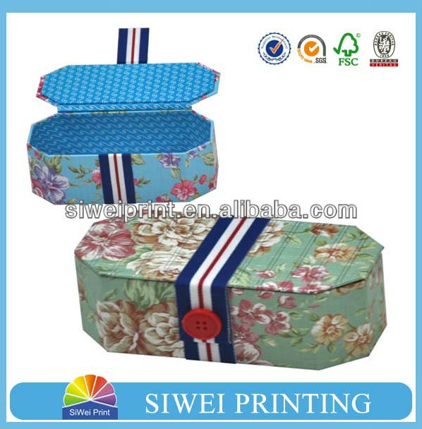 High quality cardboard boxes for wine bottle