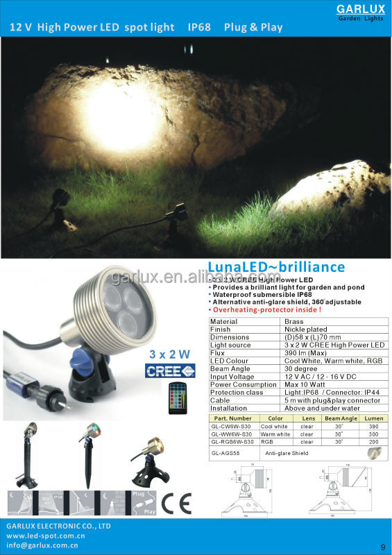 ledガーデンライトip6812v3x2wled問屋・仕入れ・卸・卸売り