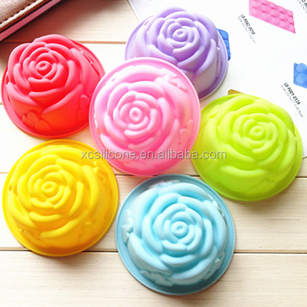 OEM unique FDA various shape microwave lollipop shaped silicone cake mold
