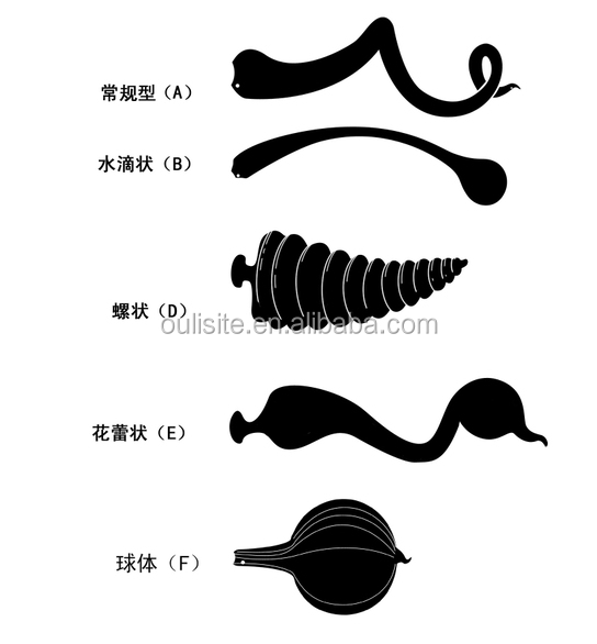 近代的なムラノガラスの花の彫刻天井用問屋・仕入れ・卸・卸売り