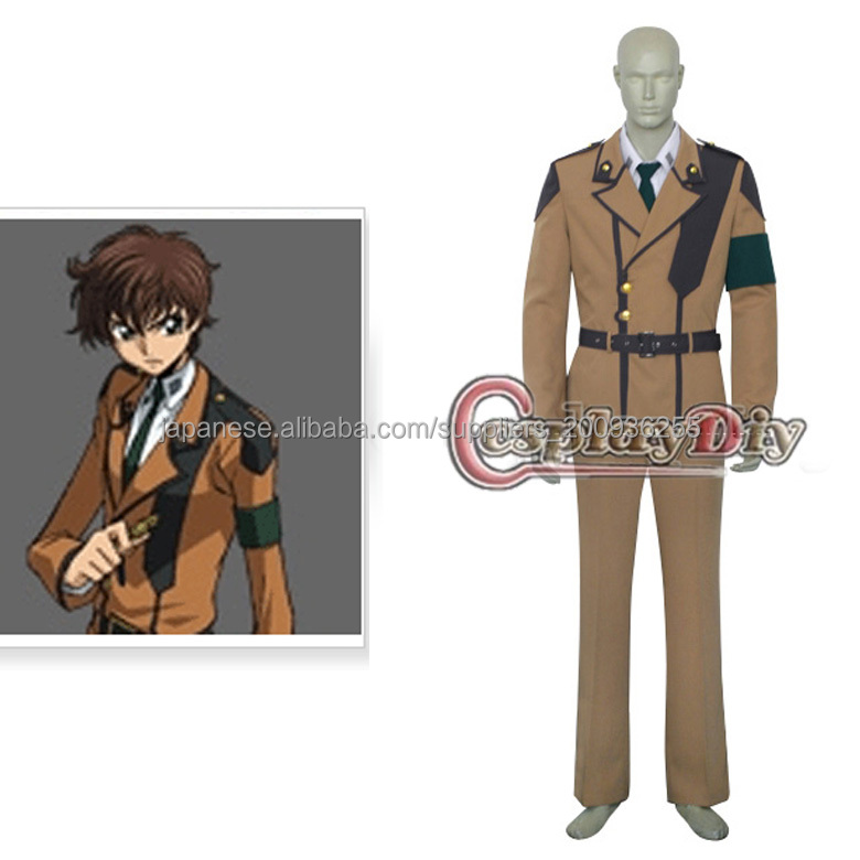2014人気商品★コードギアス 反逆のルルーシュ 風 枢木スザク★コスプレ衣装★仕入れ・メーカー・工場