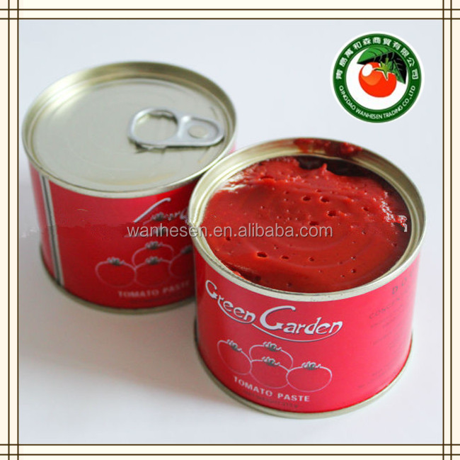 70G-4500G China Hot Sell Canned tomato paste,can tomato paste 28-30% brix