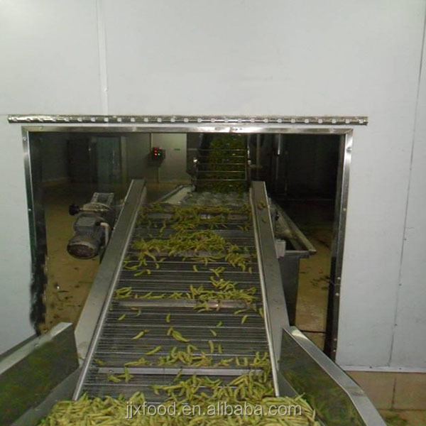 Frozen soybean in pods