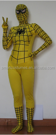 安いライクラゼンタイスパンデックスフルボディモーフスパイダーマン衣装大人のためのスーツ問屋・仕入れ・卸・卸売り