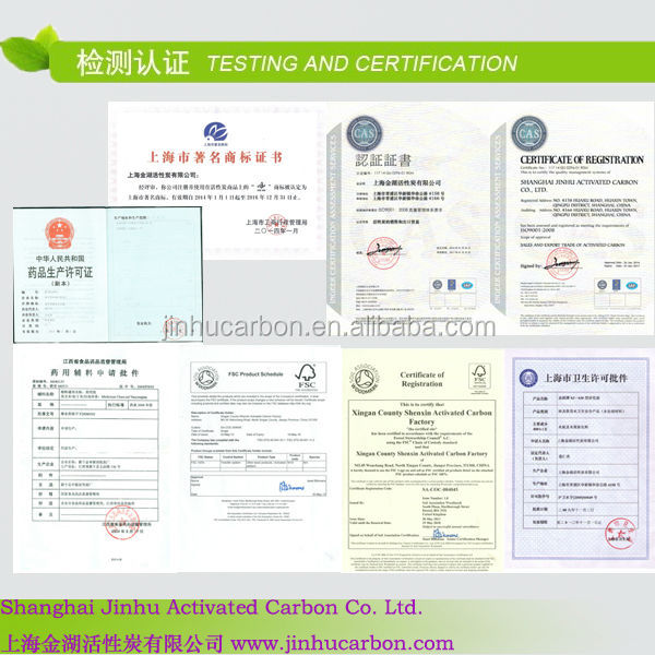 Activated carbon for corn starch sugar industry gluten/glucose syrup