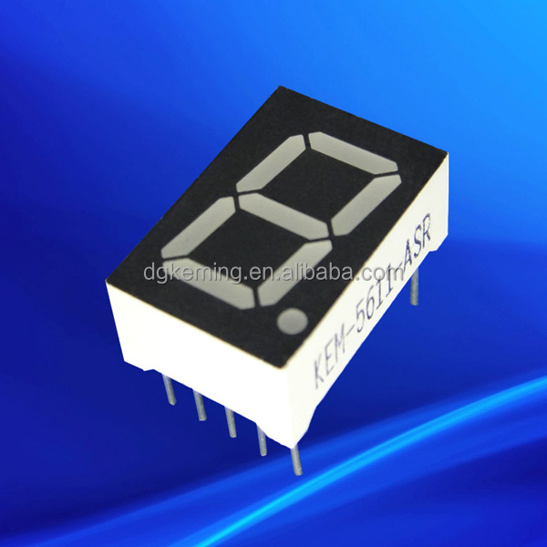 Alibaba express 5611 single digit 7-segment electronic led display green 525nm