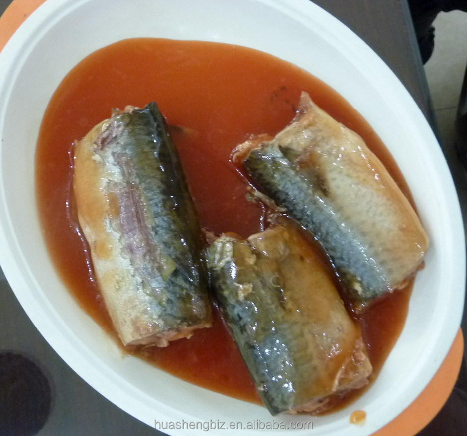 2014 New Crop Canned Mackerel In Tomato Sauce