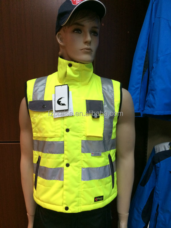 産業安全の摩耗男性の仕事のベスト/multiポケットワークベストメンズ作業服問屋・仕入れ・卸・卸売り