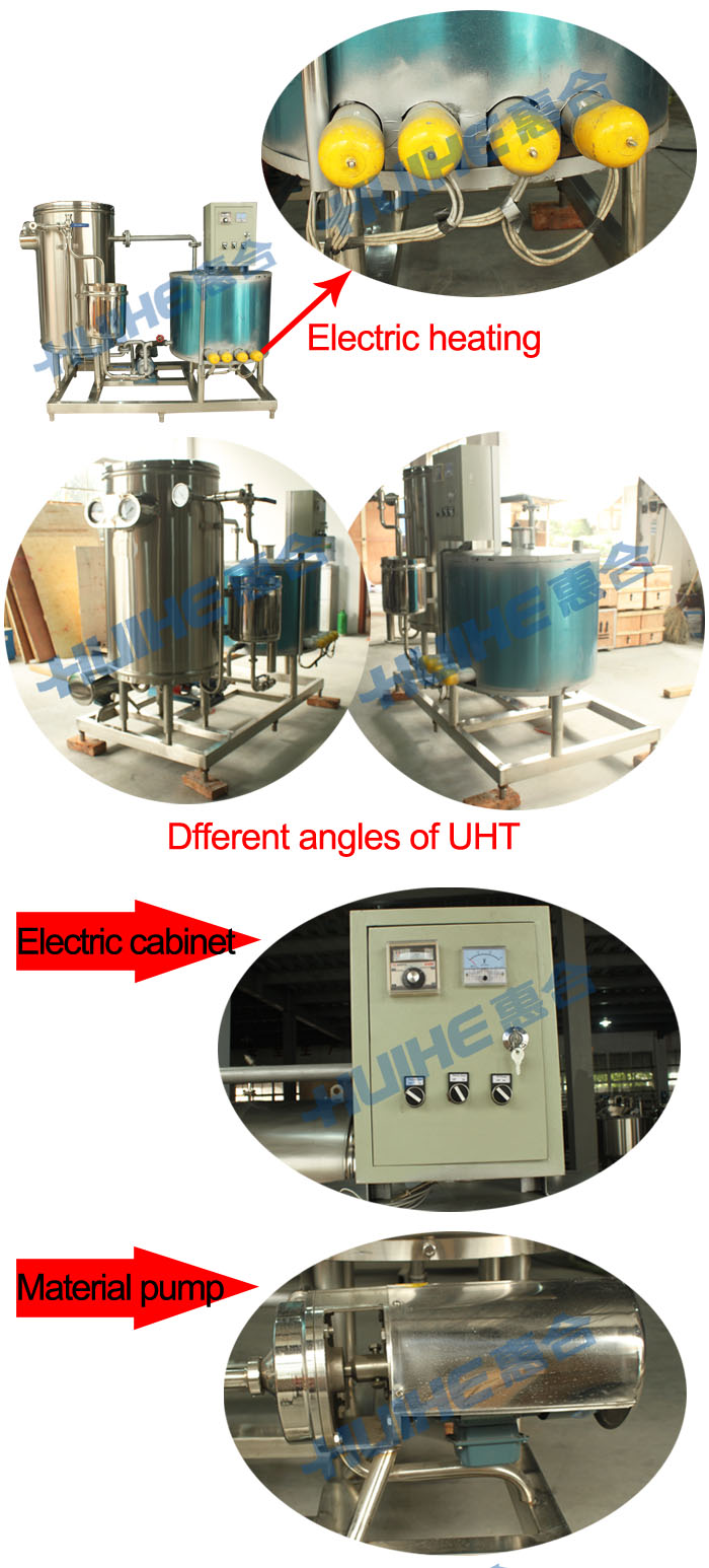 uht sterilizer sterilizing equipment with CE certificate